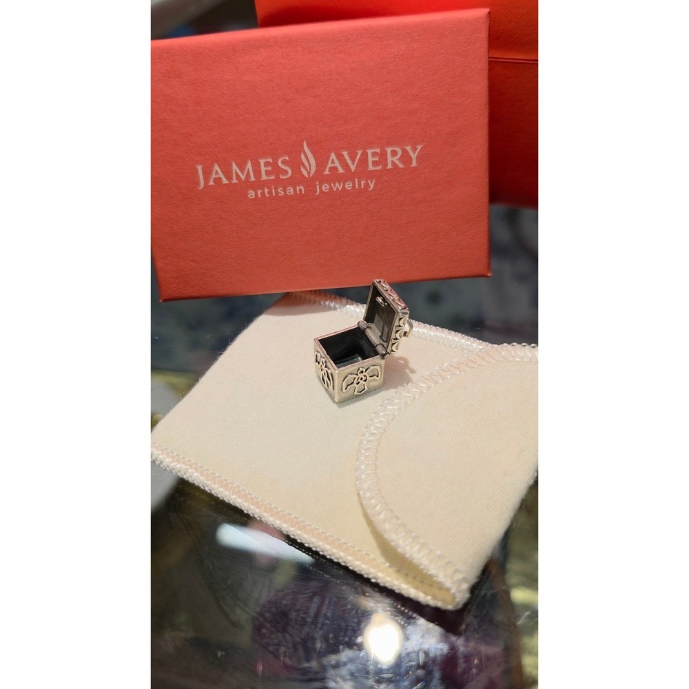 James Avery Retired prayer box. 925 sterling silver